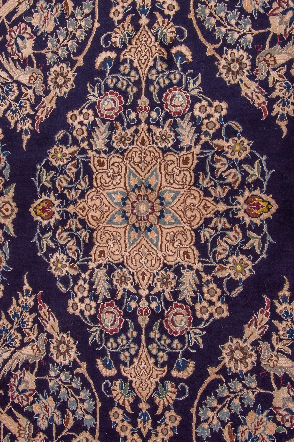 Tappeto Persero - Nain - Reale - 204 x 130 cm - blu scuro