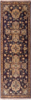 Tappeto corsia Tappeto Persero - Nain - Reale - 202 x 59 cm - blu scuro