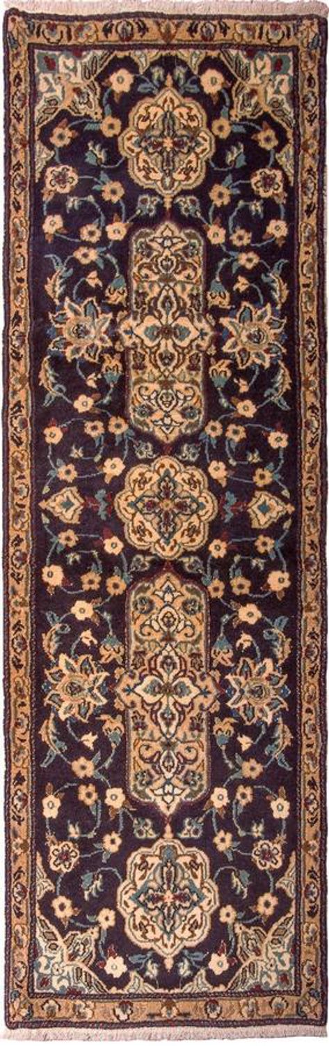 Tappeto corsia Tappeto Persero - Nain - Reale - 202 x 59 cm - blu scuro