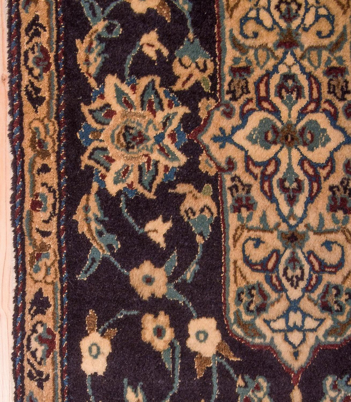 Tappeto corsia Tappeto Persero - Nain - Reale - 202 x 59 cm - blu scuro