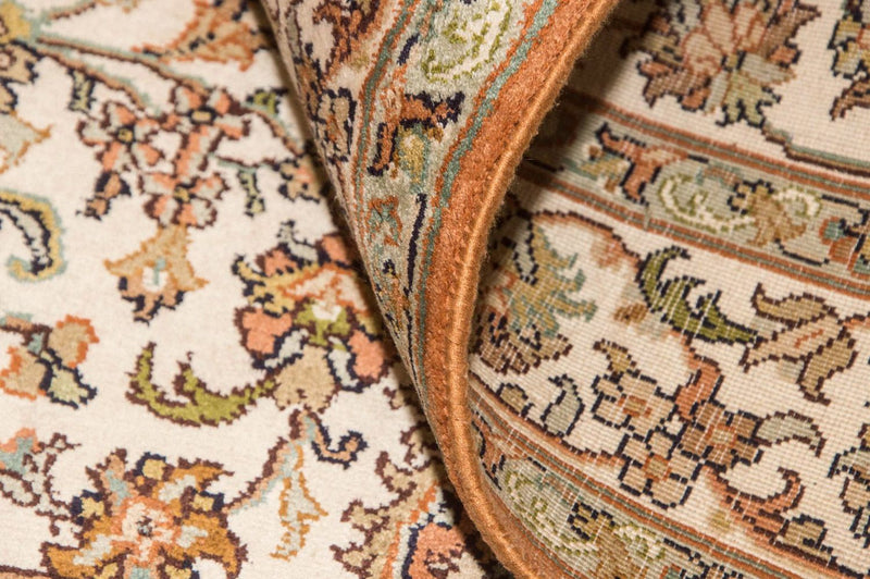 Tappeto di seta - Seta del Kashmir - 157 x 90 cm - beige