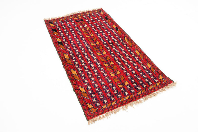 Tappeto Belutsch - 126 x 73 cm - rosso