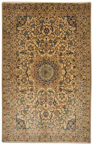 Tappeto Persero - Nain - Reale - 215 x 132 cm - beige