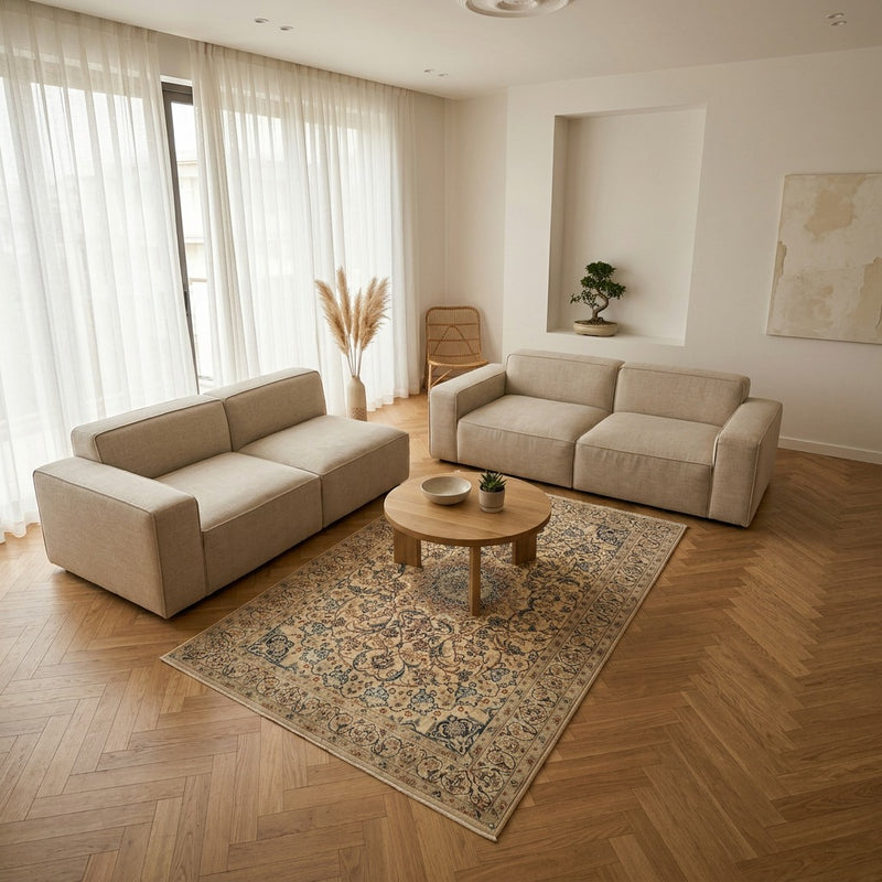 Nain - 9 la Tappeto 215x132cm - Tappeto persiano