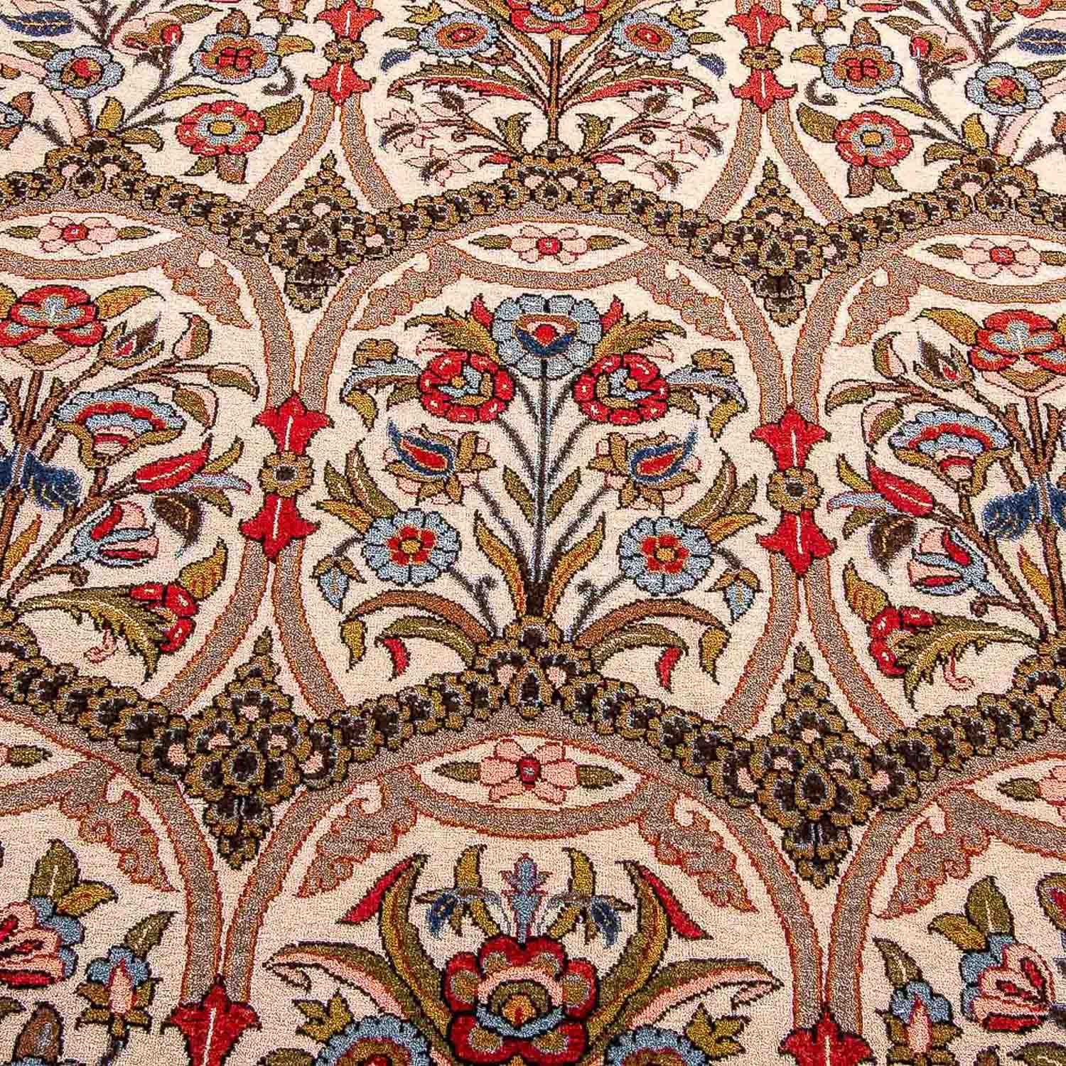 Tappeto Persero - Ghom - 215 x 141 cm - rosso