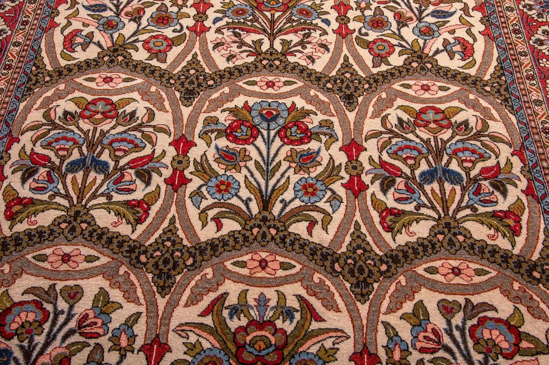 Tappeto Persero - Ghom - 215 x 141 cm - rosso