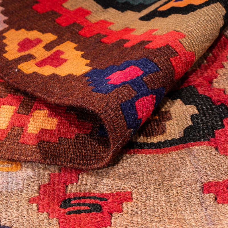 Tappeto corsia Tappeto Kelim - Vecchio - 360 x 170 cm - multicolore