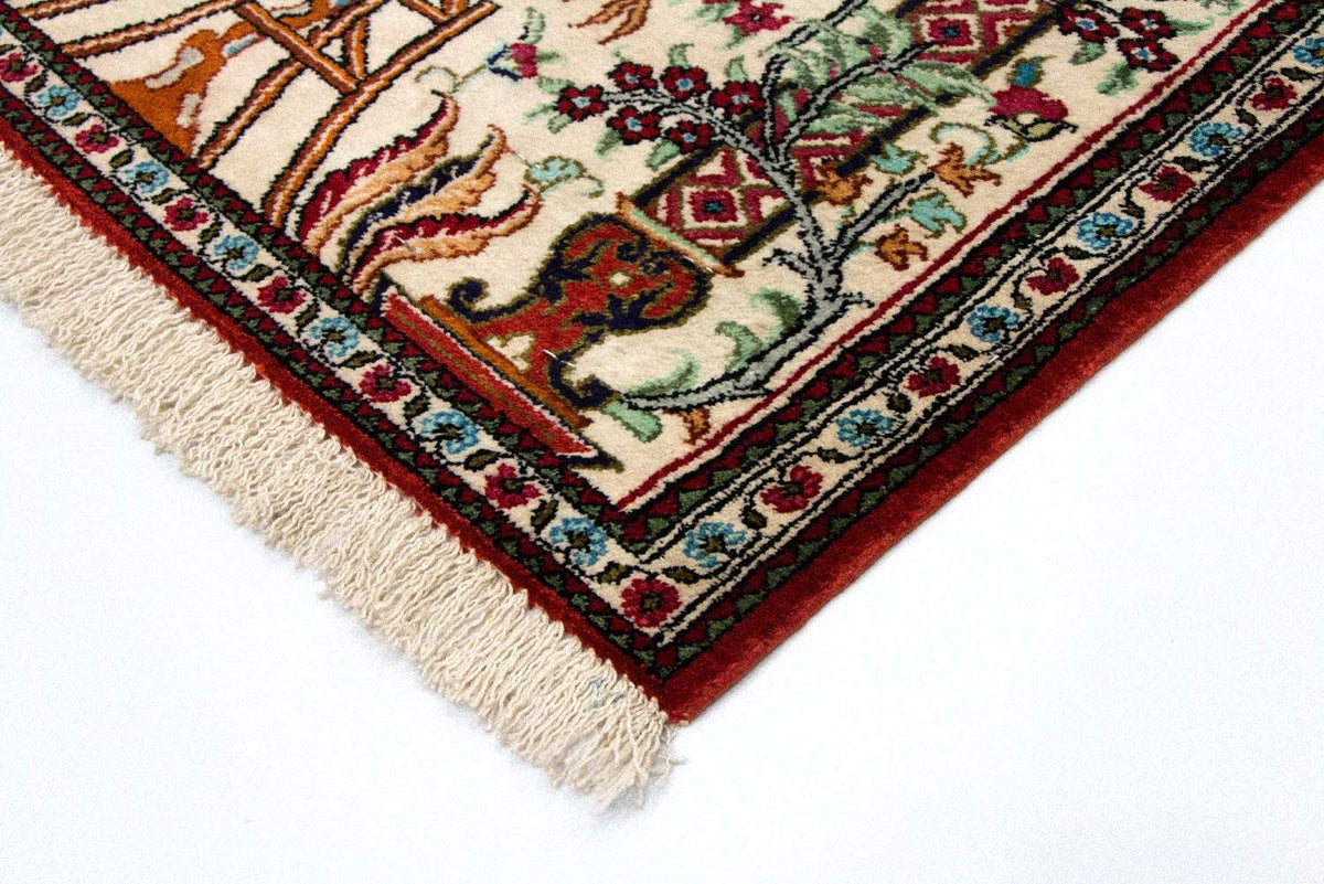 Tappeto di seta - Ghom seta - Premio - 77 x 57 cm - beige