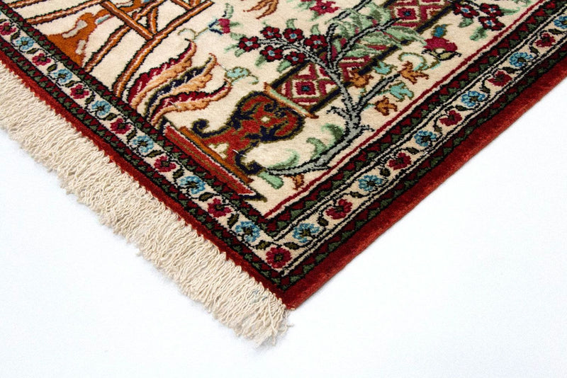 Tappeto di seta - Ghom seta - Premio - 77 x 57 cm - beige