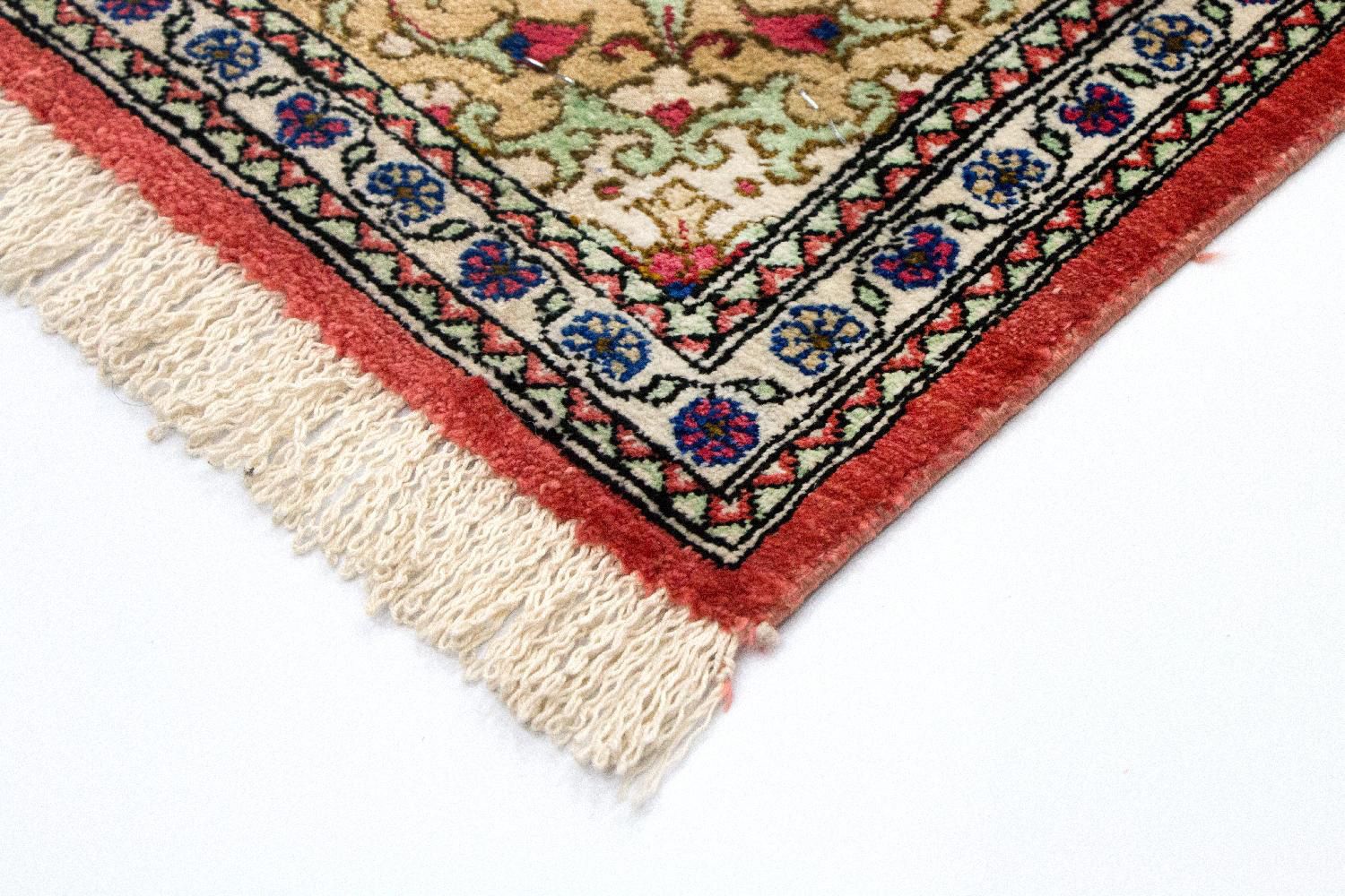 Tappeto di seta - Ghom seta - Premio - 75 x 56 cm - blu