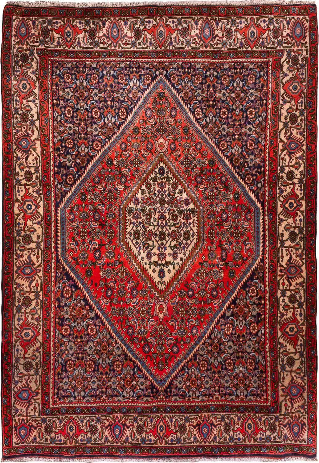 Tappeto Persero - Bidjar - 181 x 120 cm - rosso