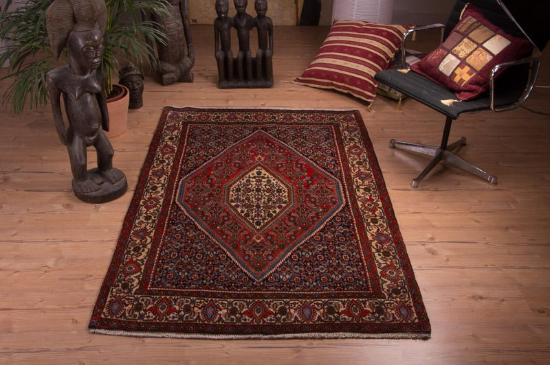 Tappeto Persero - Bidjar - 181 x 120 cm - rosso