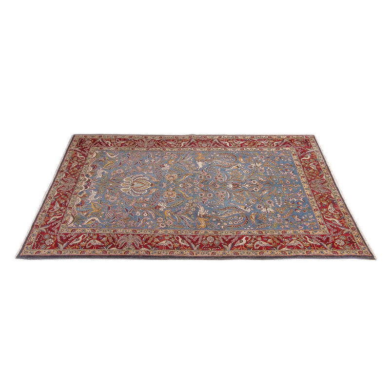 Tappeto Persero - Ghom - 207 x 137 cm - blu chiaro