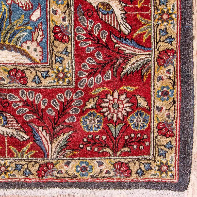 Tappeto Persero - Ghom - 207 x 137 cm - blu chiaro