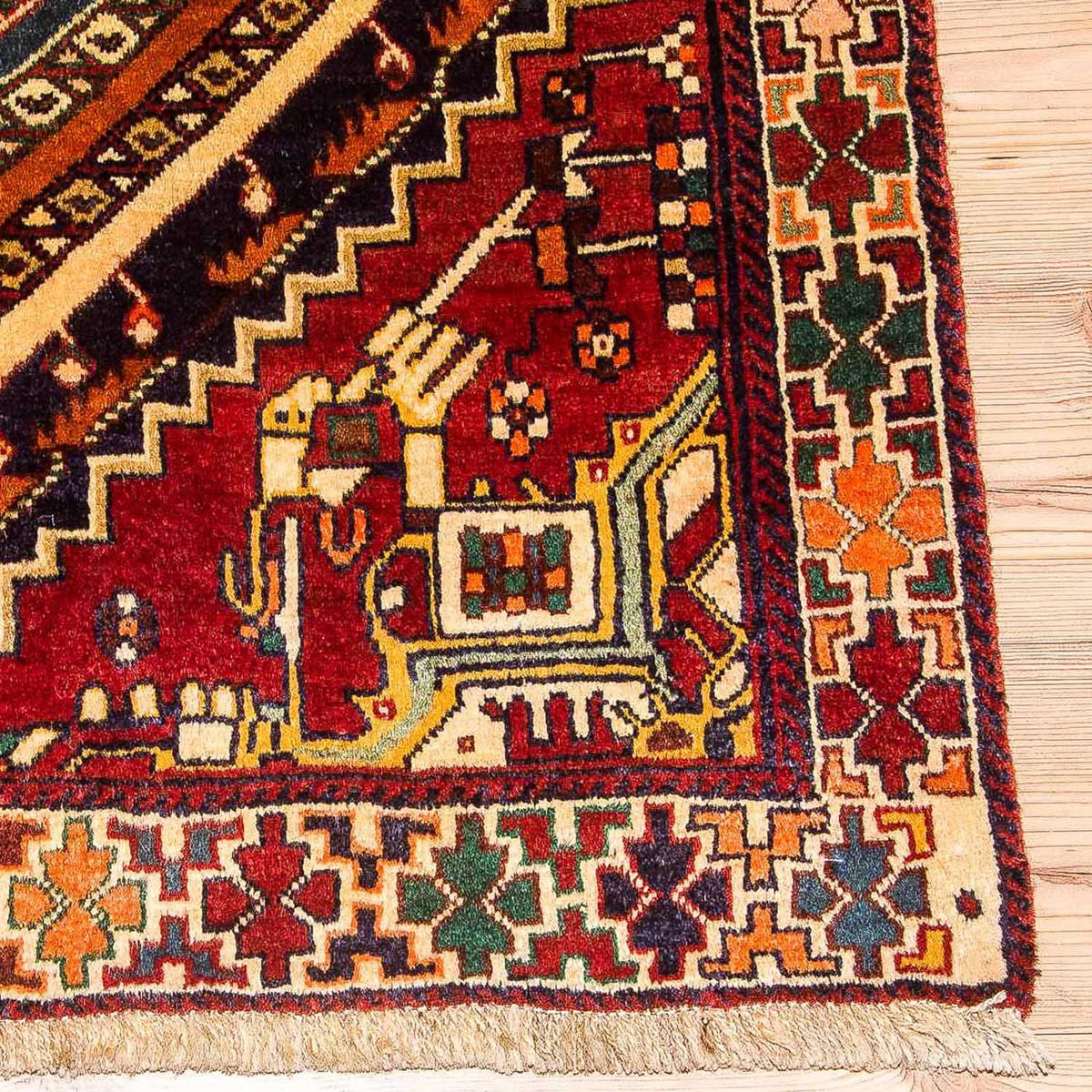 Qashqai Tappeto 125x212cm - Tappeto persiano