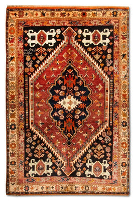 Tappeto Persero - Nomade - 209 x 128 cm - blu