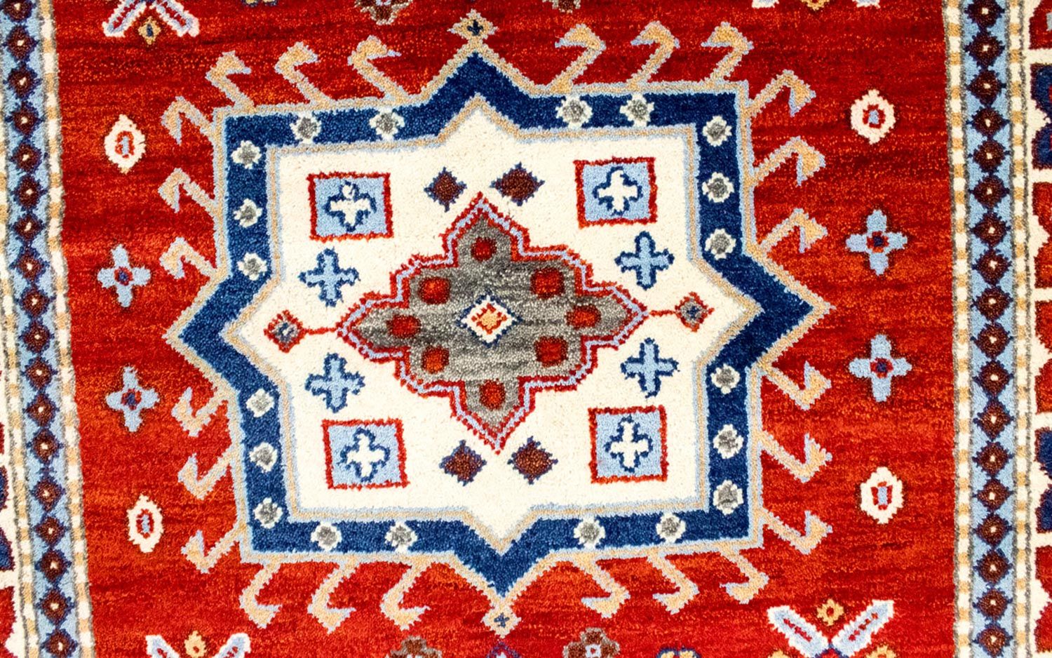 Tappeto orientale - 244 x 169 cm - rosso