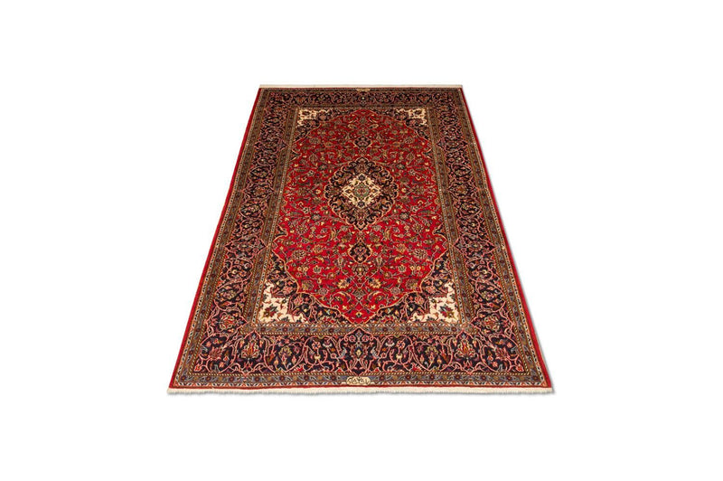 Tappeto Persero - Keshan - 216 x 141 cm - rosso
