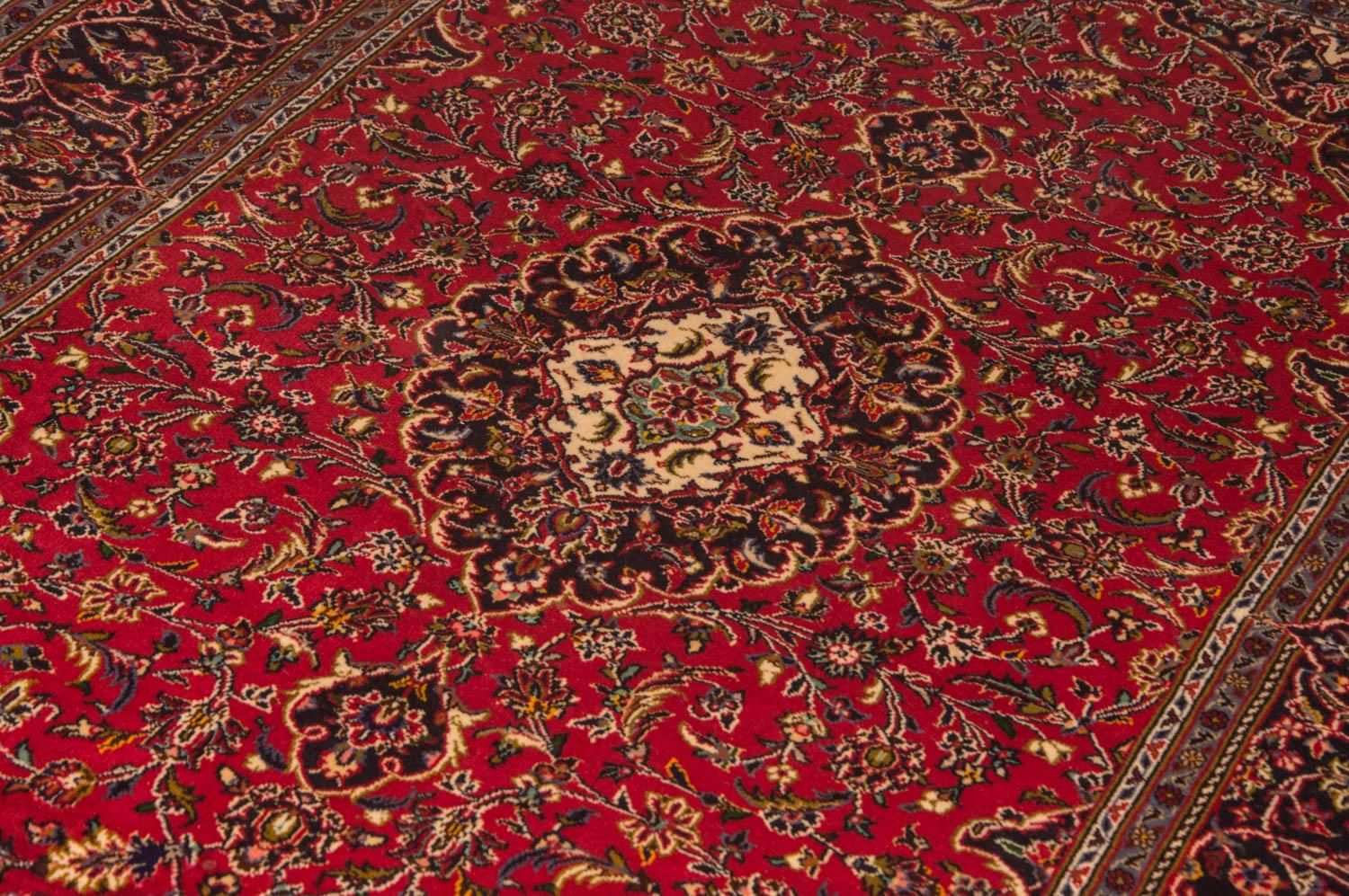 Tappeto Persero - Keshan - 216 x 141 cm - rosso