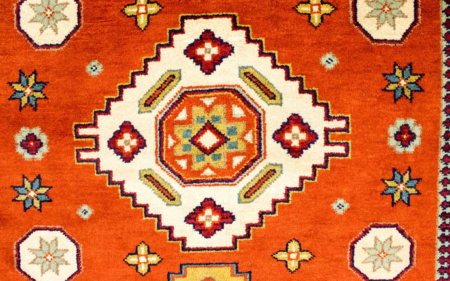 Tappeto orientale - 241 x 171 cm - arancione
