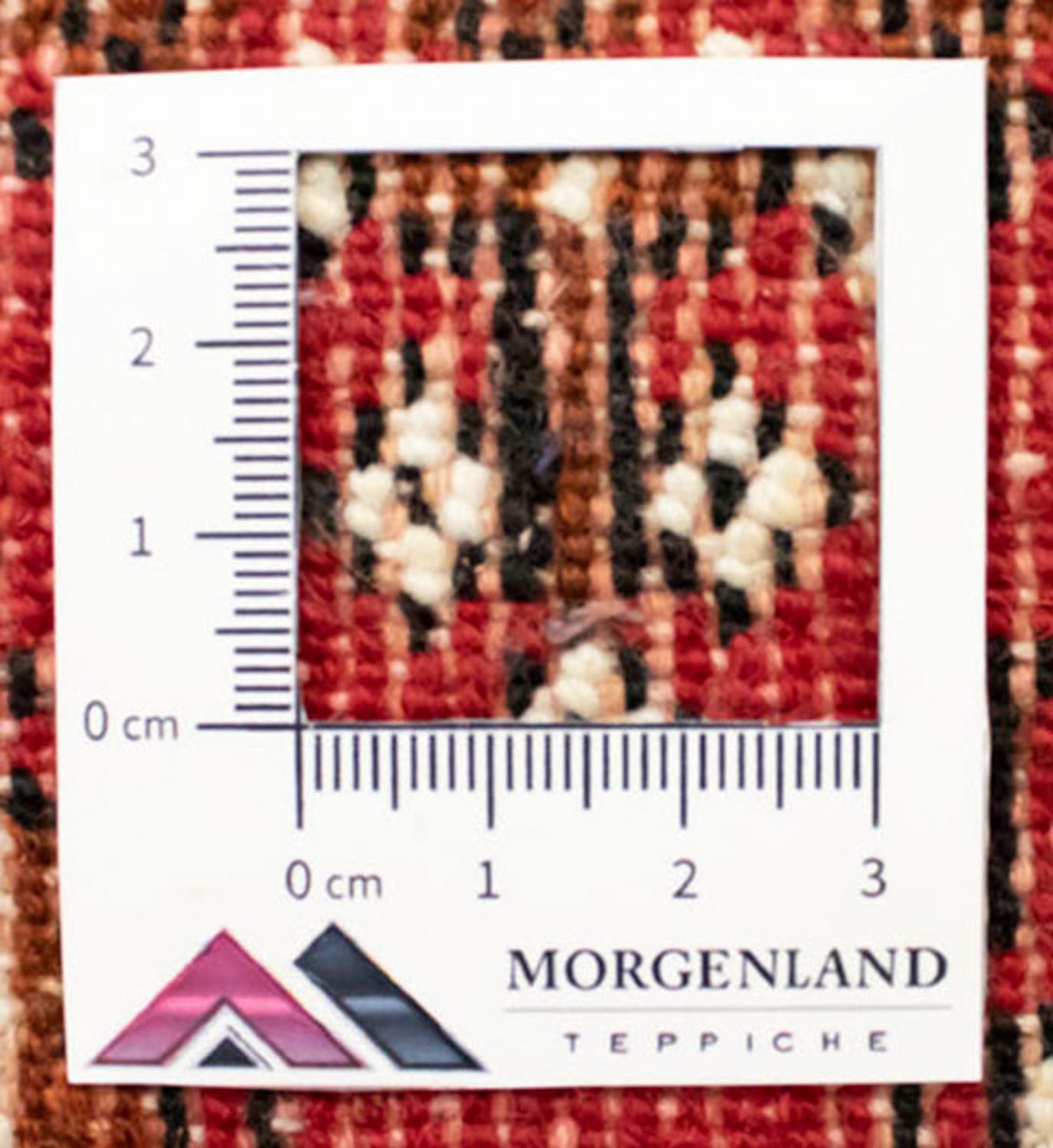 Tappeto corsia Tappeto Turkaman - 100 x 50 cm - rosso