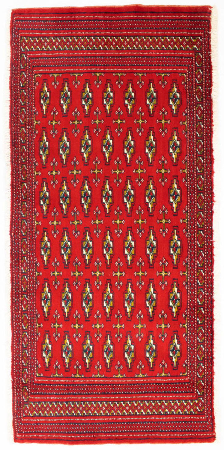 Tappeto corsia Tappeto Turkaman - 100 x 50 cm - rosso