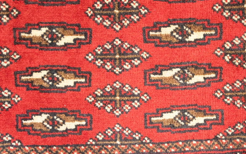 Tappeto corsia Tappeto Turkaman - 100 x 50 cm - rosso