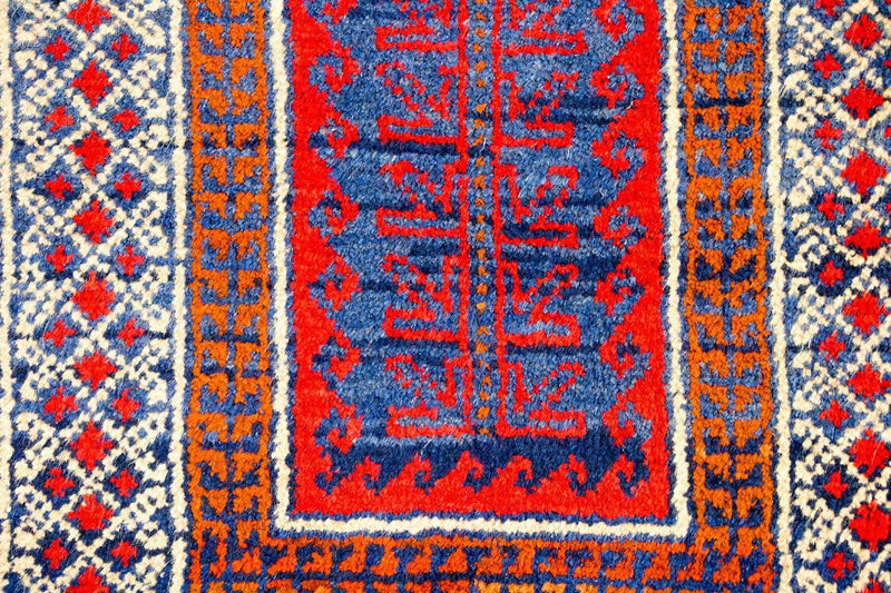 Tappeto Belutsch - 125 x 79 cm - rosso