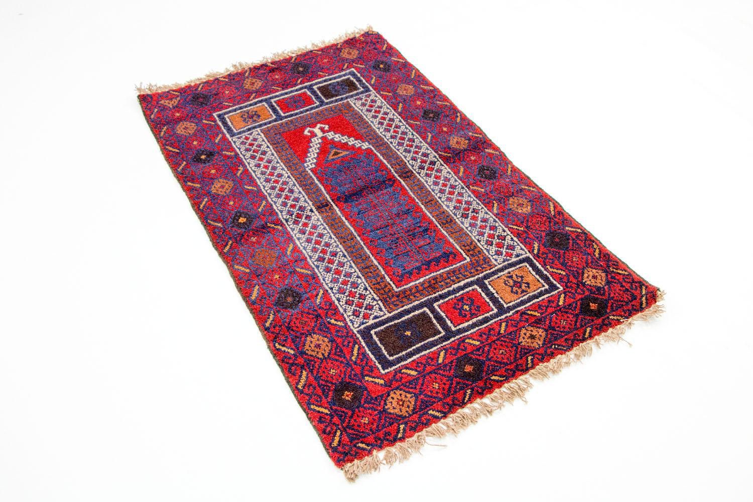 Tappeto Belutsch - 125 x 79 cm - rosso