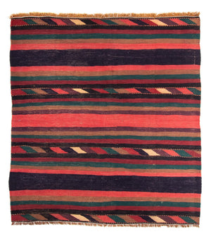 Tappeto Kelim - Vecchio - 195 x 160 cm - multicolore