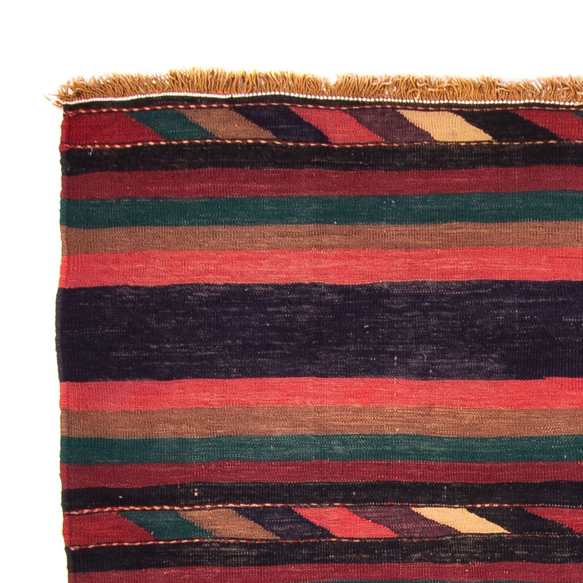 Tappeto Kelim - Vecchio - 195 x 160 cm - multicolore