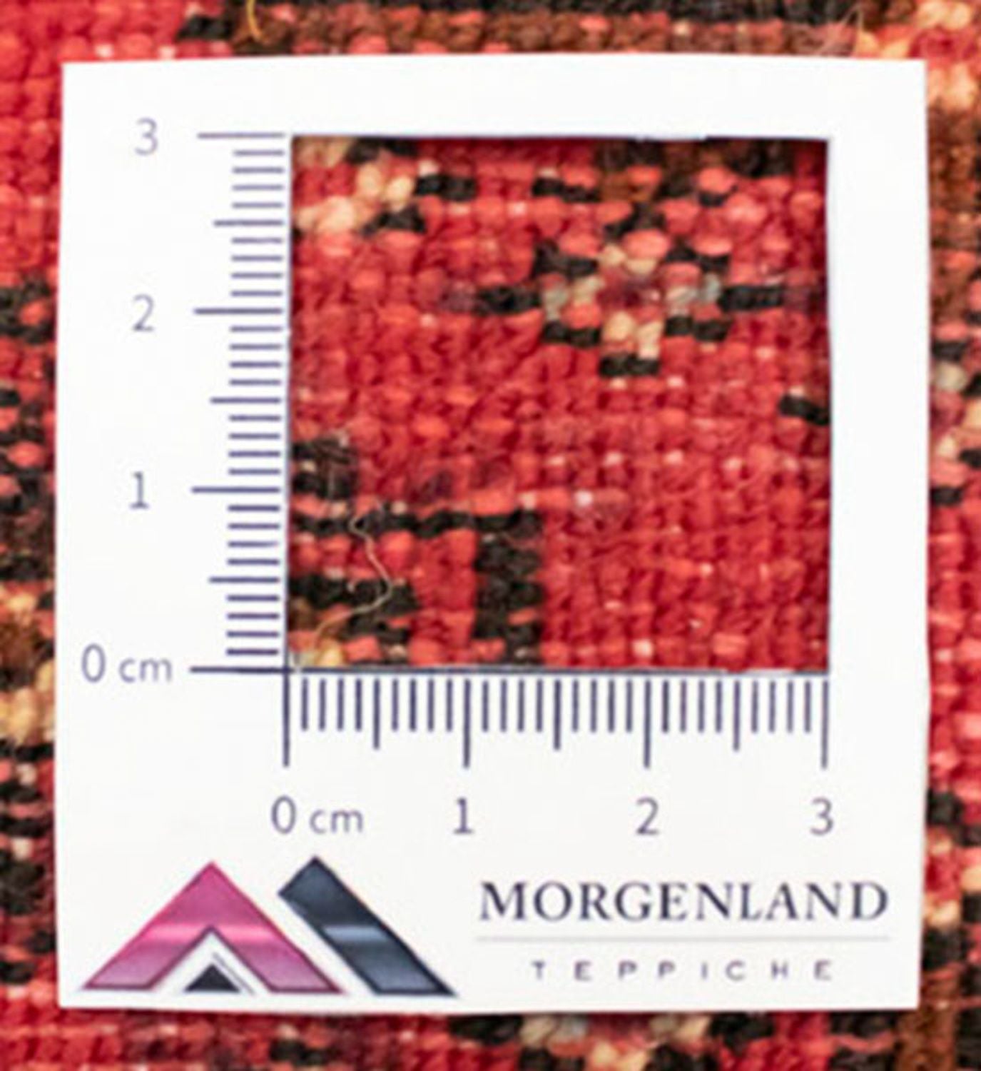 Tappeto corsia Tappeto Turkaman - 100 x 50 cm - rosso