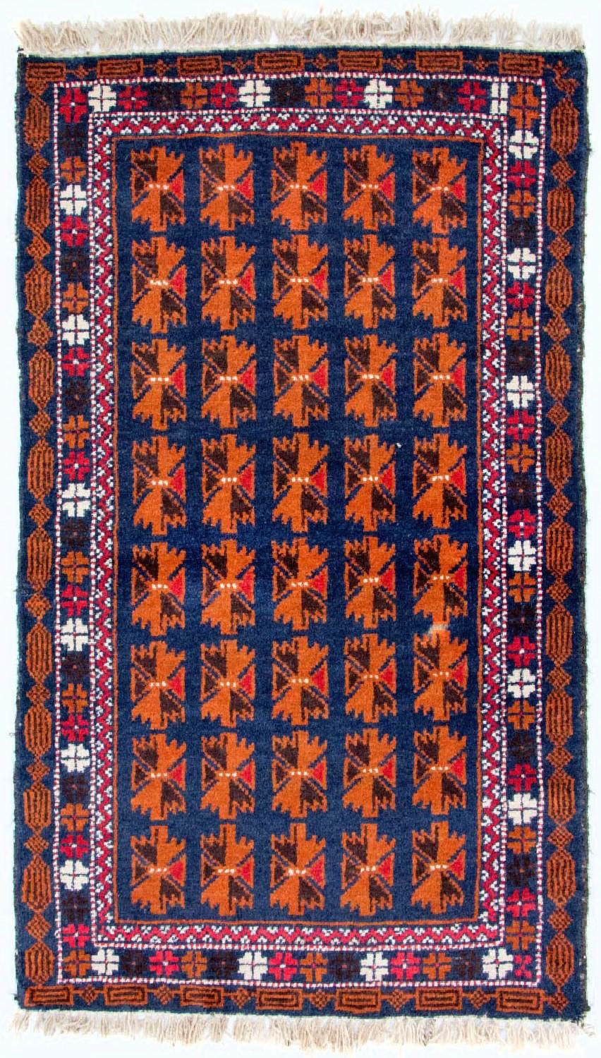 Tappeto Belutsch - 136 x 77 cm - blu