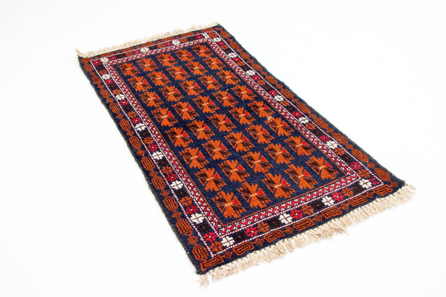 Tappeto Belutsch - 136 x 77 cm - blu