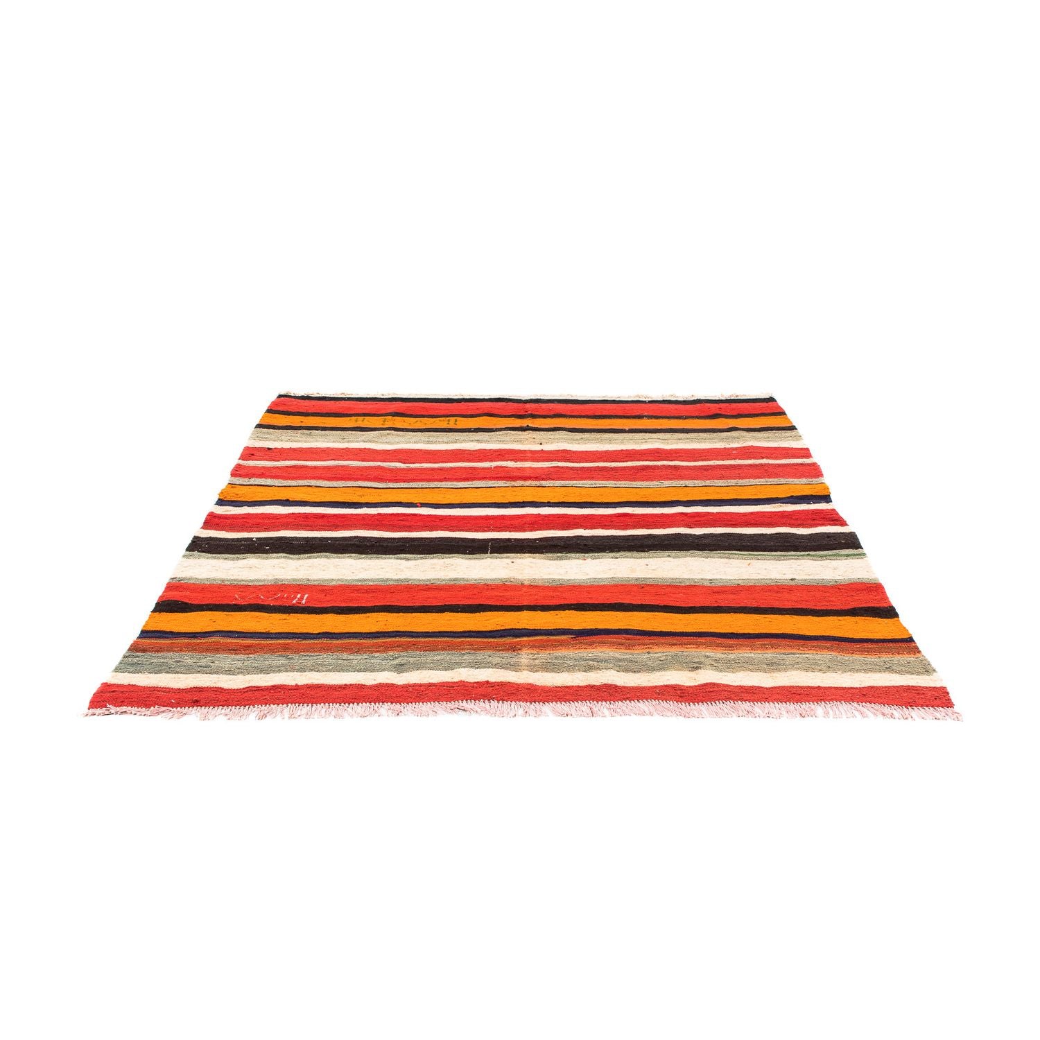 Tappeto Kelim - Vecchio quadrato  - 190 x 180 cm - multicolore