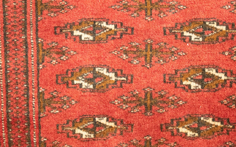 Tappeto corsia Tappeto Turkaman - 100 x 50 cm - rosso
