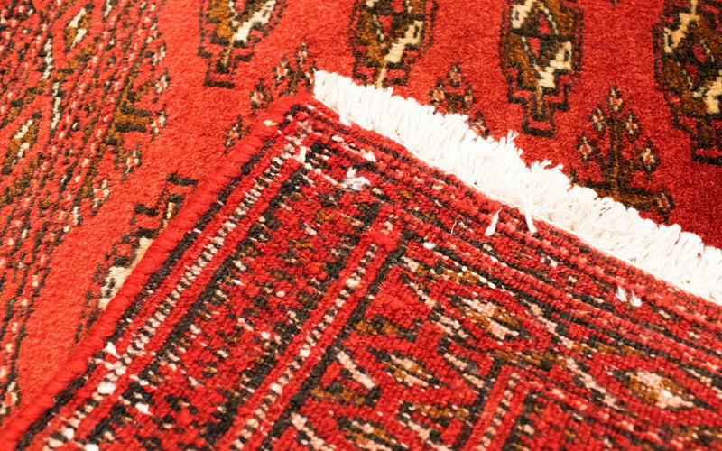Tappeto corsia Tappeto Turkaman - 100 x 50 cm - rosso