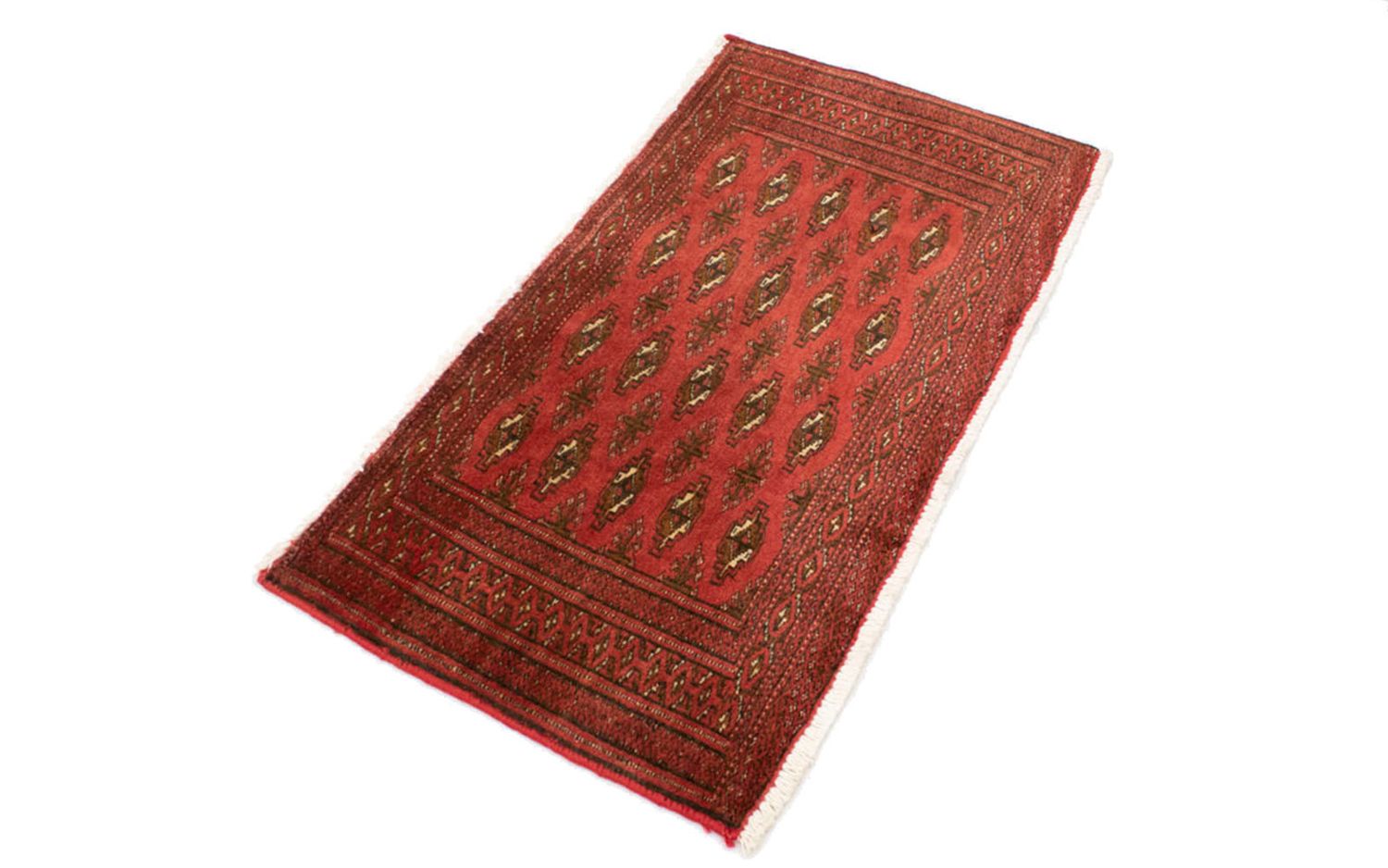 Tappeto corsia Tappeto Turkaman - 100 x 50 cm - rosso