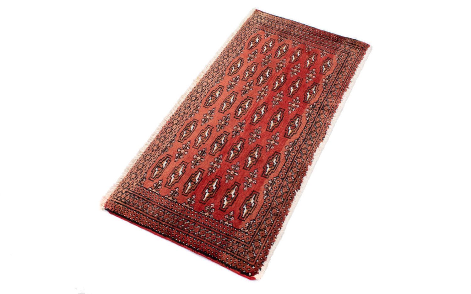 Tappeto corsia Tappeto Turkaman - 100 x 50 cm - rosso