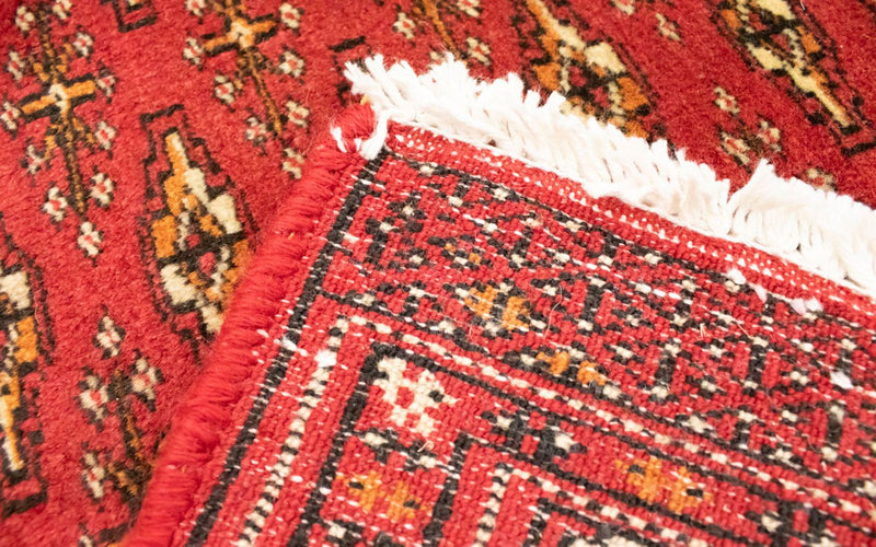 Tappeto corsia Tappeto Turkaman - 100 x 50 cm - rosso