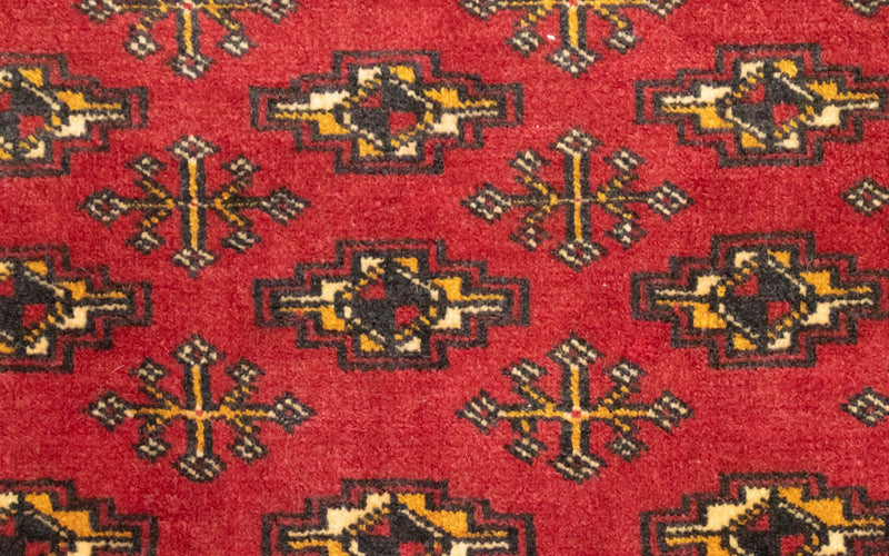 Tappeto corsia Tappeto Turkaman - 100 x 50 cm - rosso