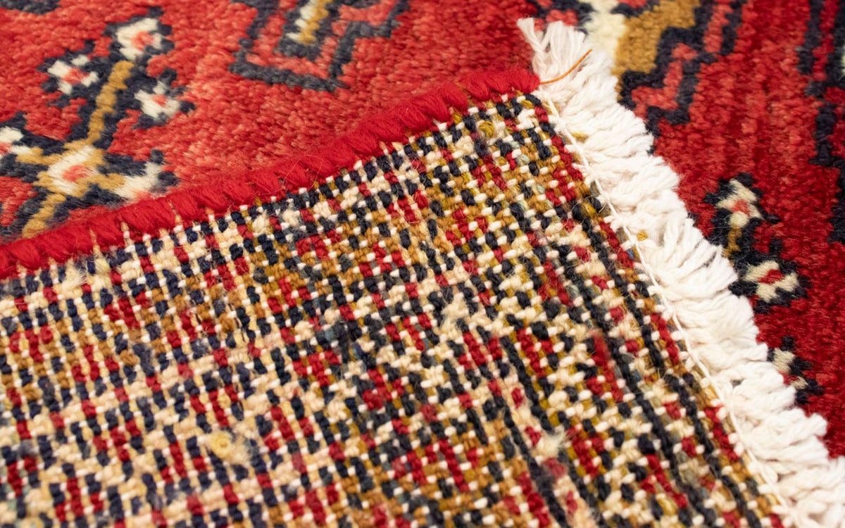 Tappeto corsia Tappeto Turkaman - 100 x 50 cm - rosso