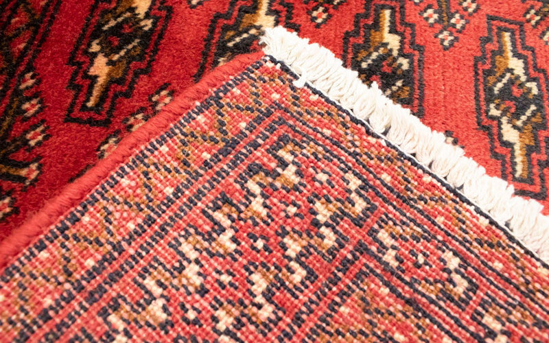 Tappeto corsia Tappeto Turkaman - 100 x 50 cm - rosso