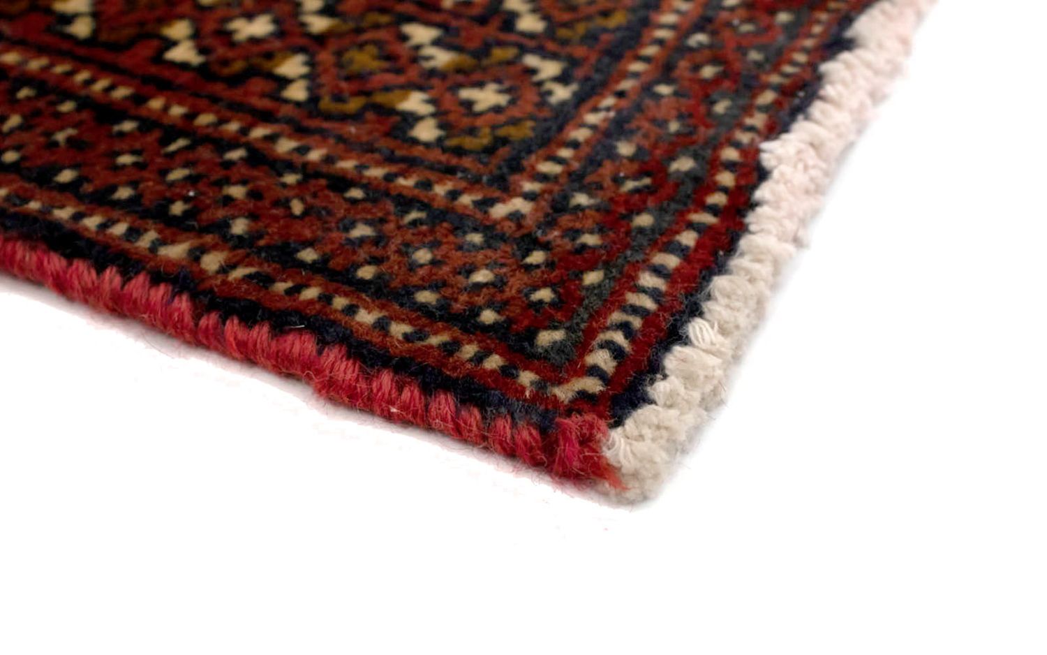 Tappeto corsia Tappeto Turkaman - 100 x 50 cm - rosso