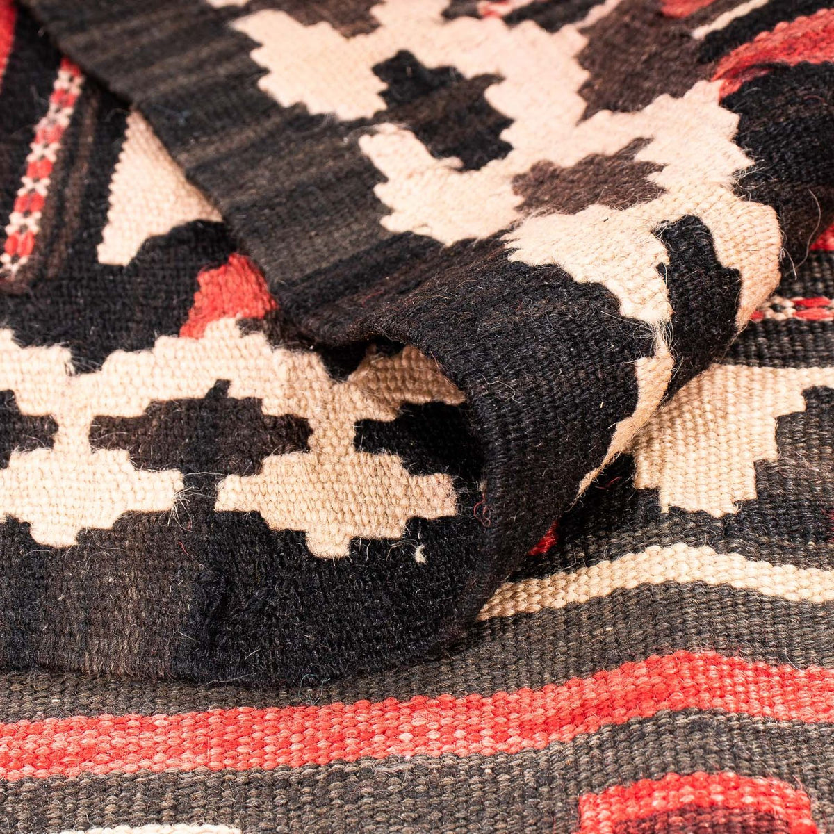 Tappeto corsia Tappeto Kelim - Vecchio - 300 x 145 cm - multicolore