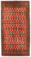 Tappeto corsia Tappeto Turkaman - 100 x 50 cm - ruggine