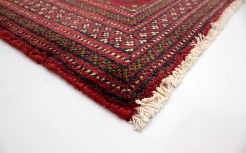 Tappeto corsia Tappeto Turkaman - 100 x 50 cm - rosso