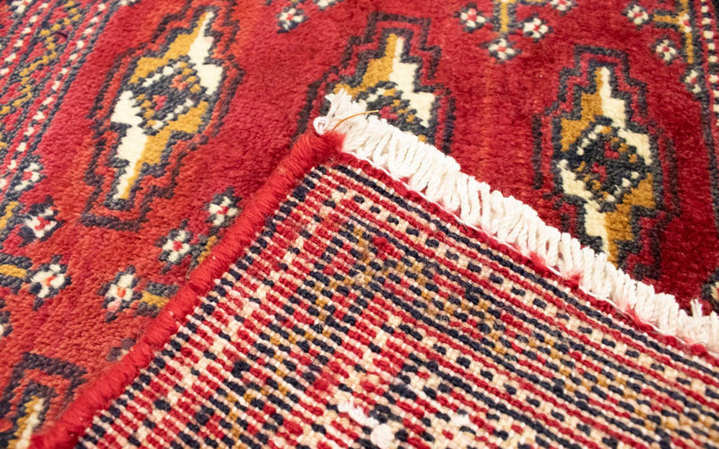 Tappeto corsia Tappeto Turkaman - 100 x 50 cm - rosso