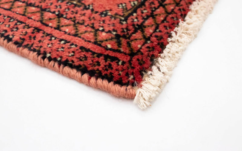 Tappeto corsia Tappeto Turkaman - 100 x 50 cm - rosso
