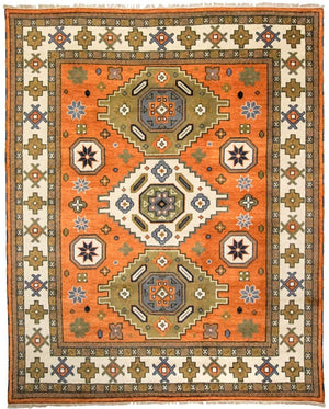 Tappeto orientale - 304 x 249 cm - arancione
